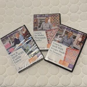 Three Multi-Project Quilting DVD Sets